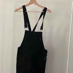 Publish Brand Mens Denim Black Overalls